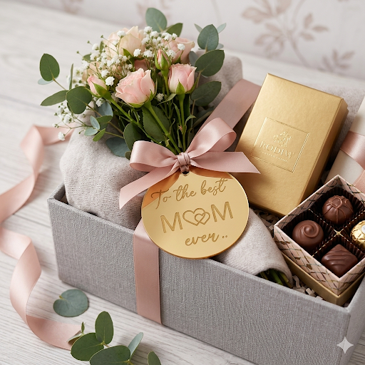 To the best Mom ever - Acrylic Gift tag / charm