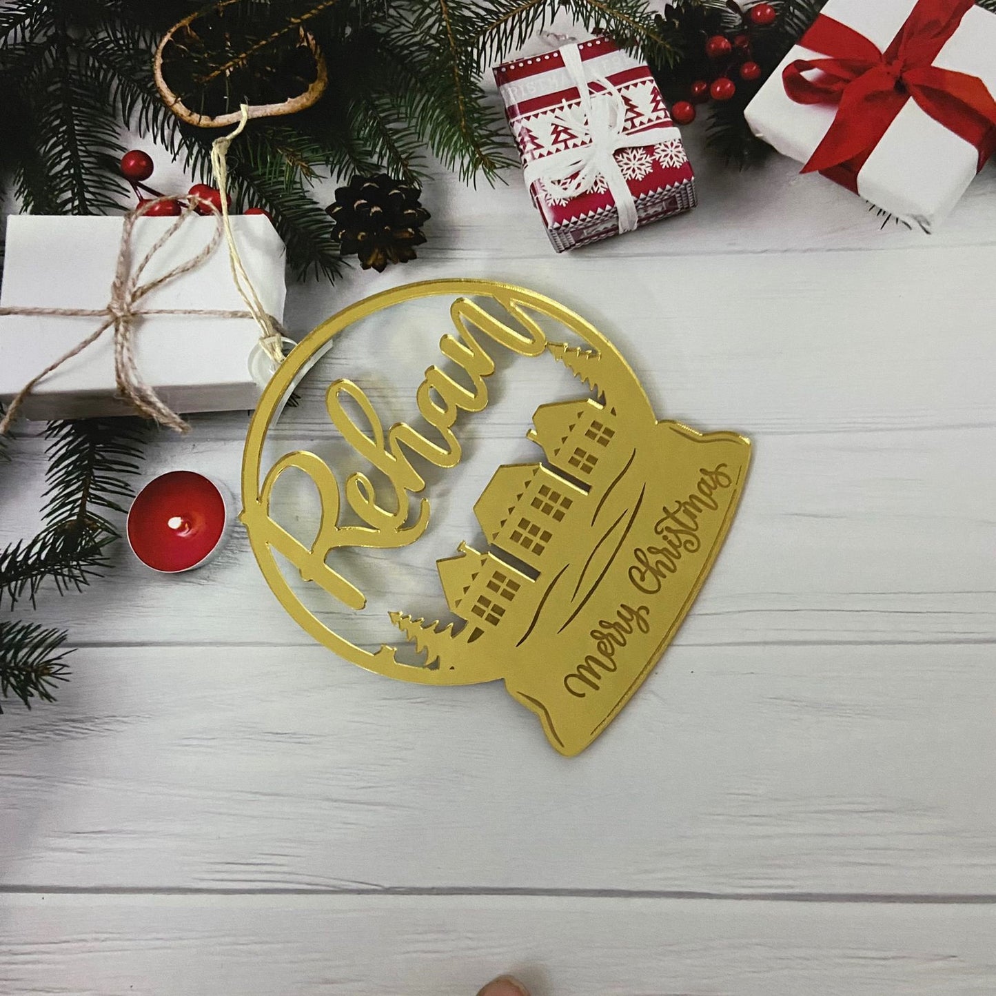 Personalized  Christmas Ornament