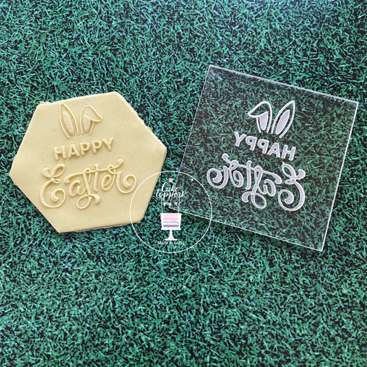 Happy Easter - Fondant Debosser