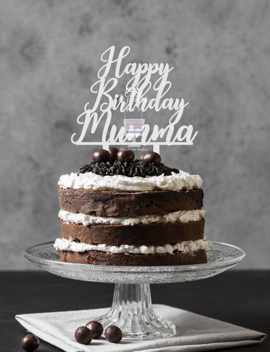 Happy Birthday Mumma Cake Topper