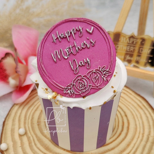 Happy Mother's Day - Fondant Debosser