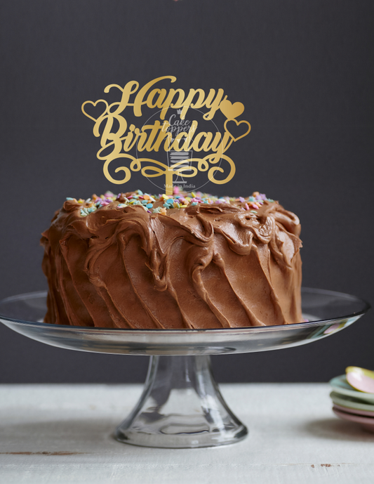 Happy Birthday Cake Topper