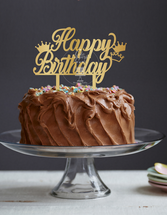 Happy Birthday Cake Topper