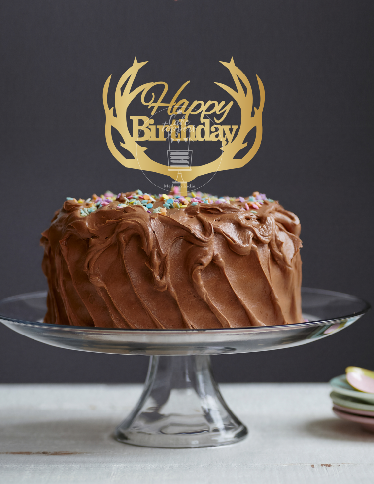 Happy Birthday Cake Topper