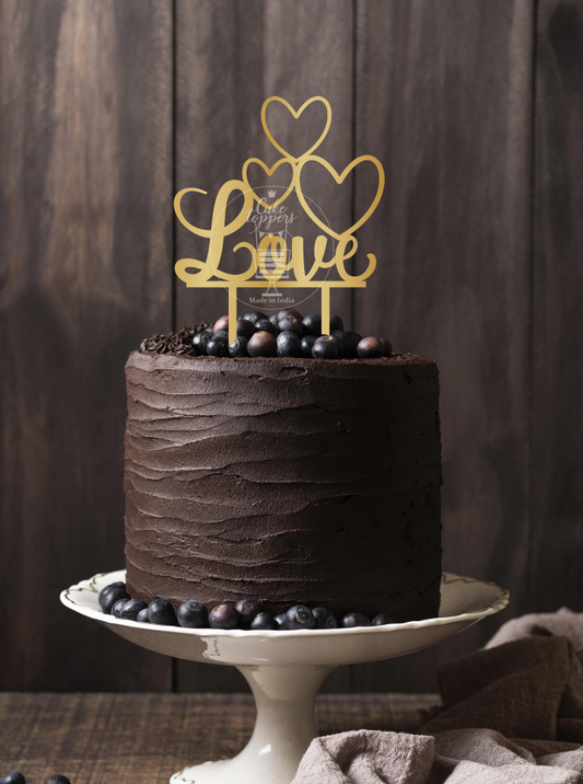 Love Cake Topper