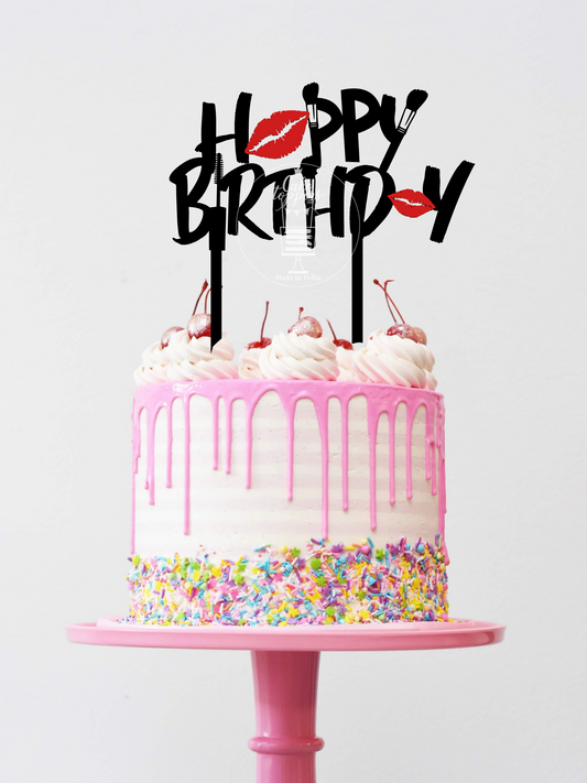 Happy Birthday Cake Topper