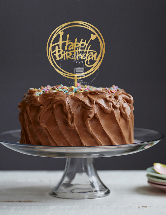 Happy Birthday Cake Topper