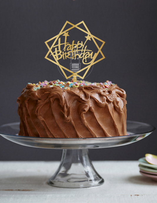 Happy Birthday Cake Topper