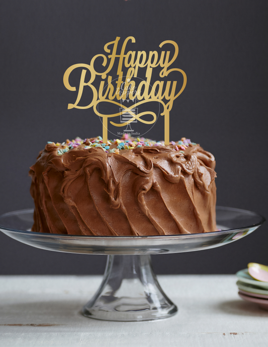 Happy Birthday Cake Topper