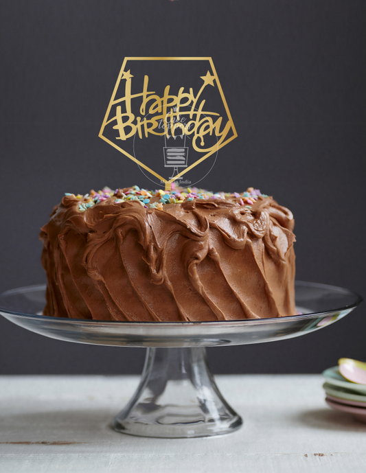 Happy Birthday Cake Topper