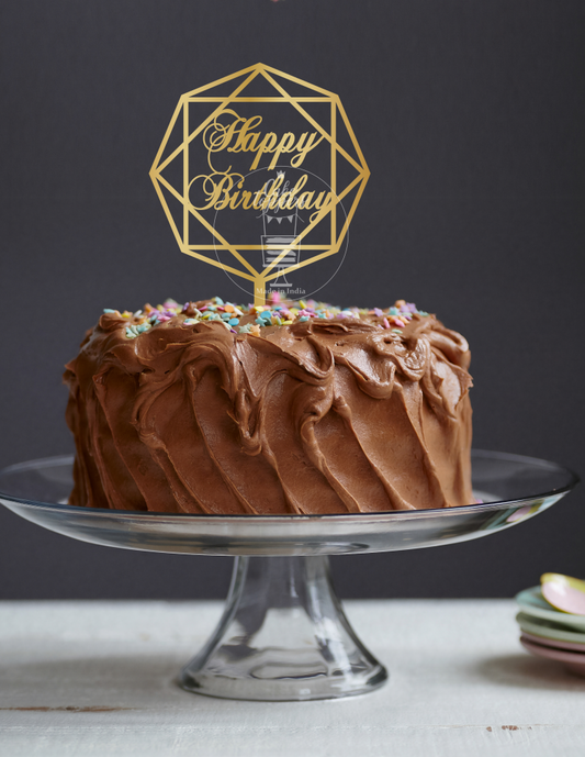 Happy Birthday Cake Topper