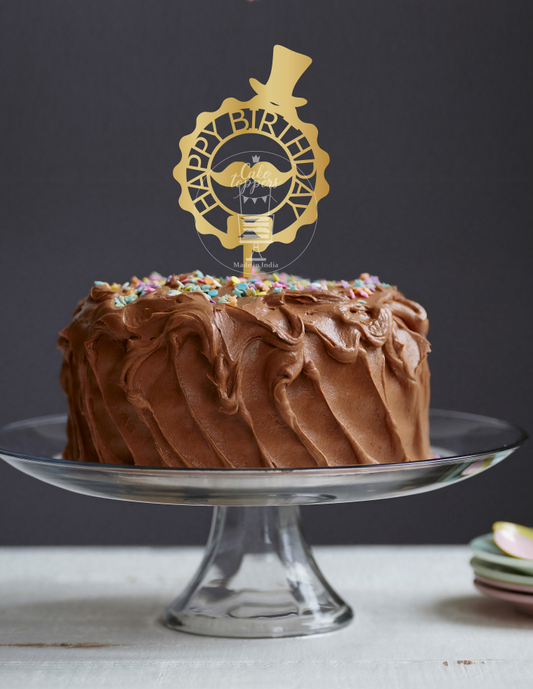 Happy Birthday Cake Topper