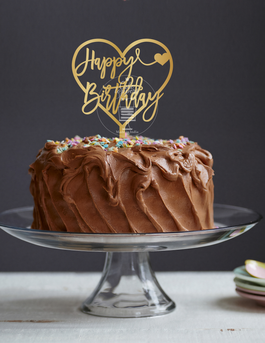 Happy Birthday Cake Topper