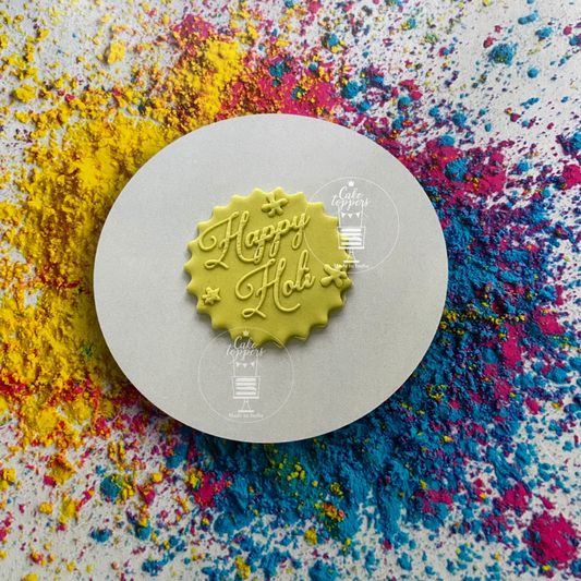 Happy Holi Debosser