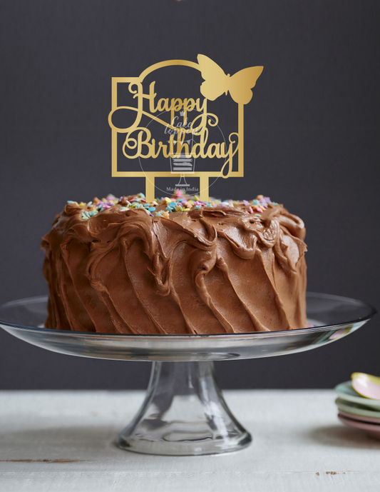 Happy Birthday Cake Topper