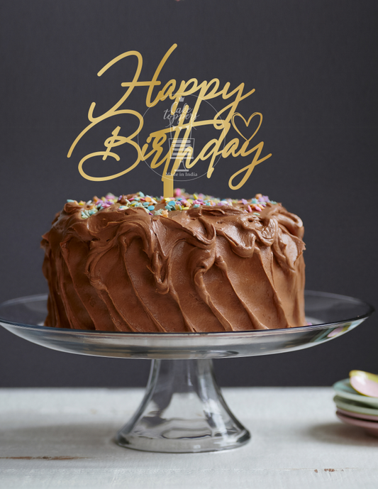 Happy Birthday Cake Topper