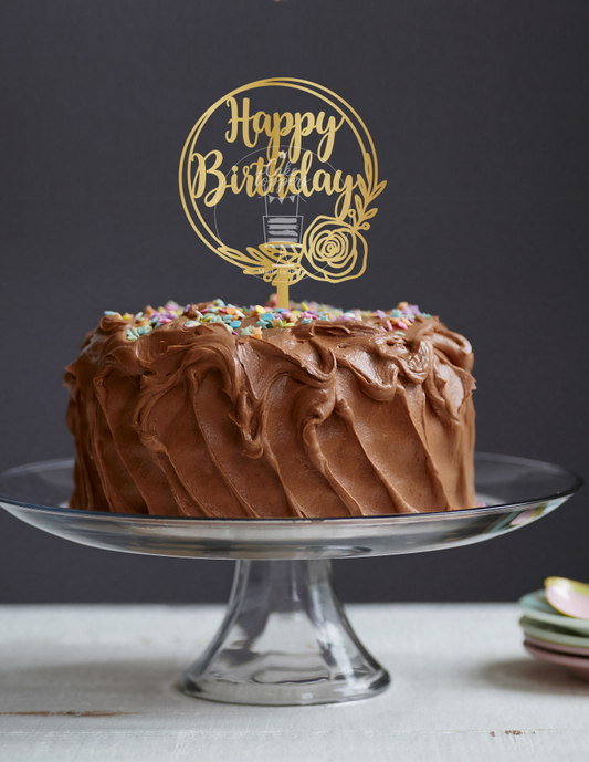 Happy Birthday Cake Topper