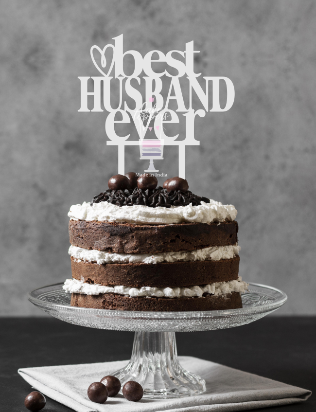 Best Husband Ever Cake Topper