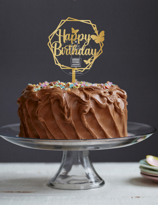 Happy Birthday Cake Topper