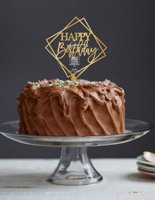 Happy Birthday Cake Topper