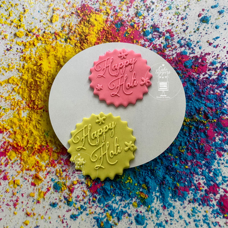 Happy Holi Debosser