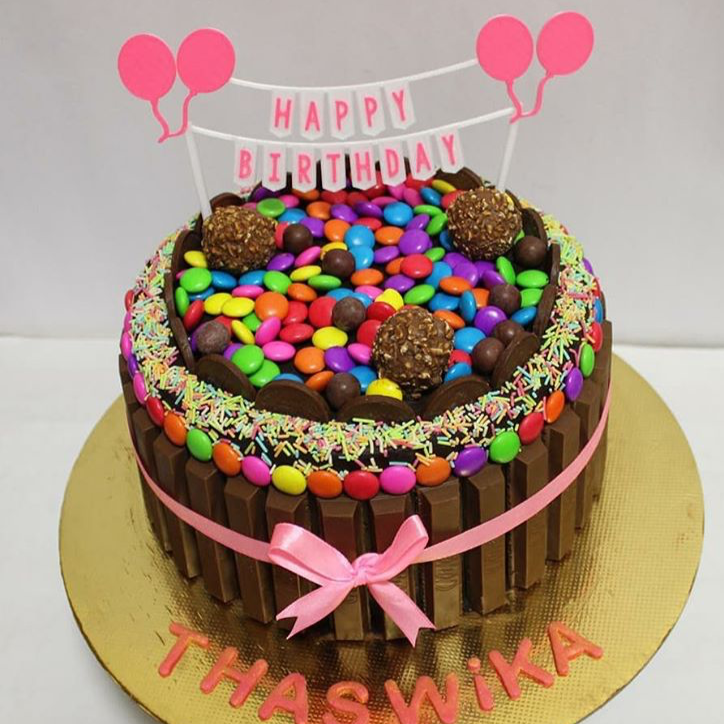 Bunting Happy Birthday Cake Topper