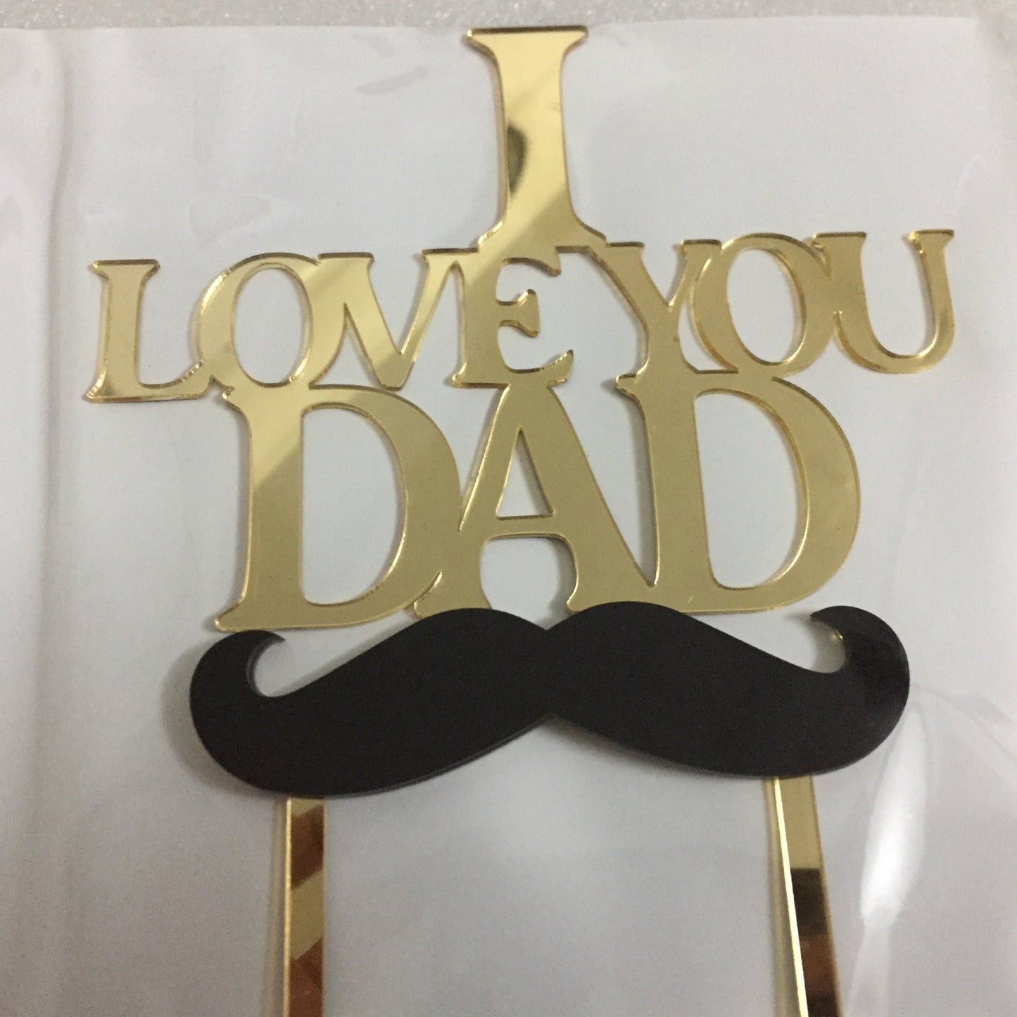 I Love You Dad Cake Topper