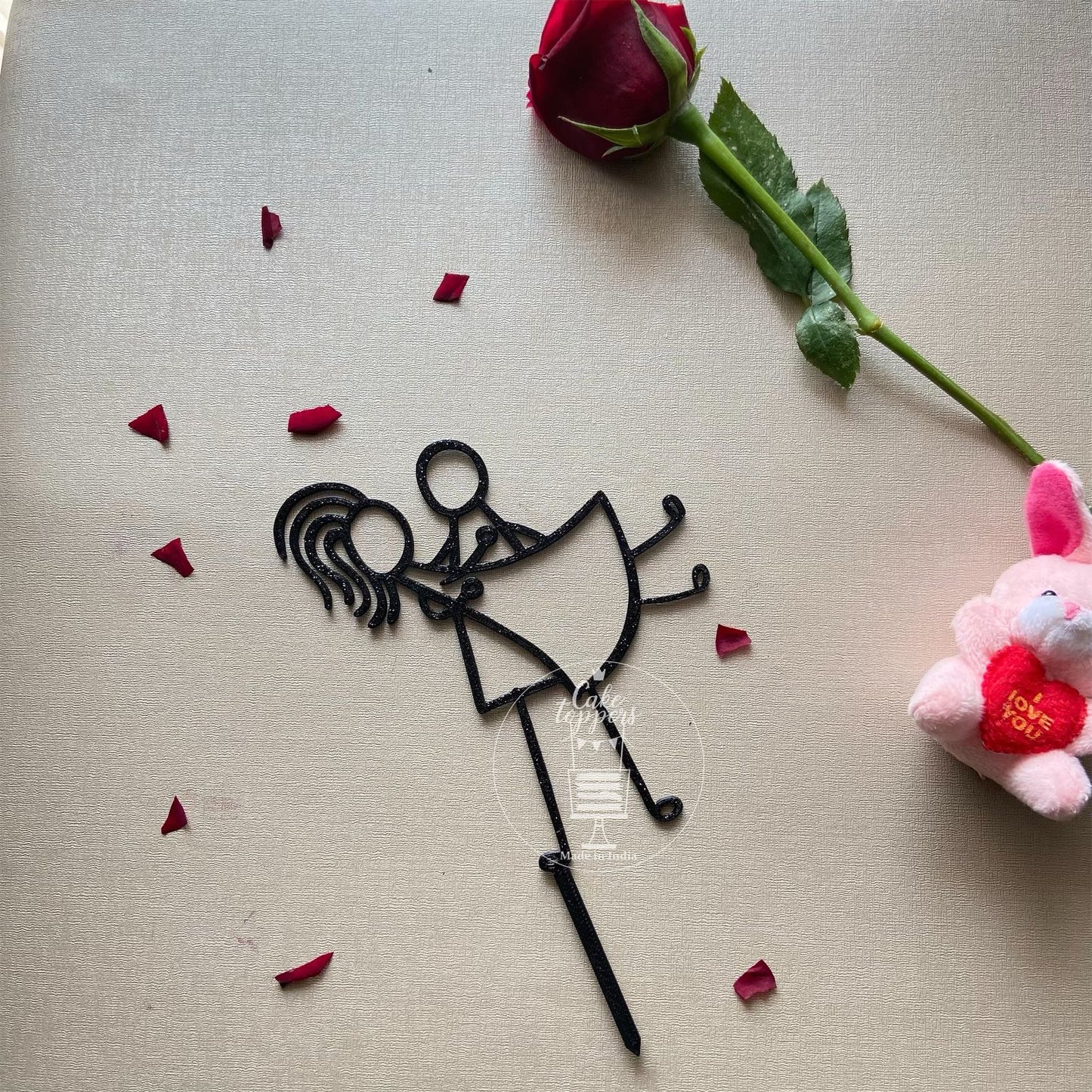 Cute Couple Cake Topper - VDCT003