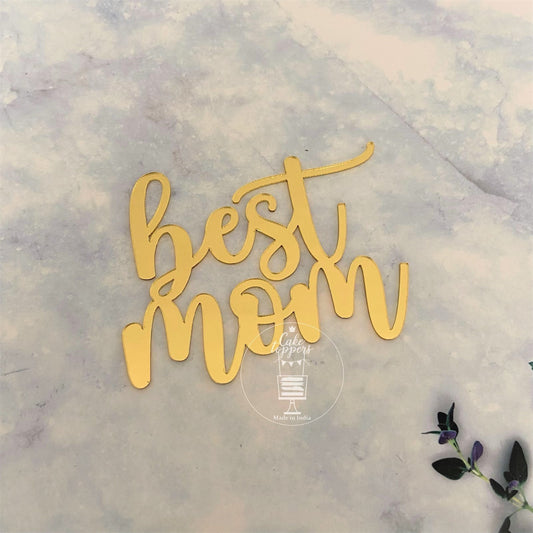 Best Mom Acrylic cutouts for Hampers - 5 PCS