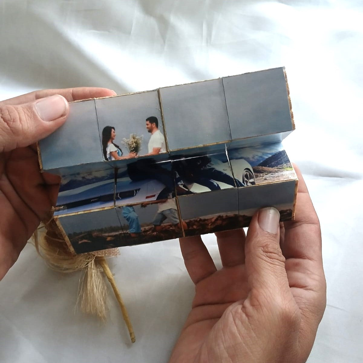 Personalized Gift with Photos - 3D Photo Cube – The Perfect Gift for Every Occasion