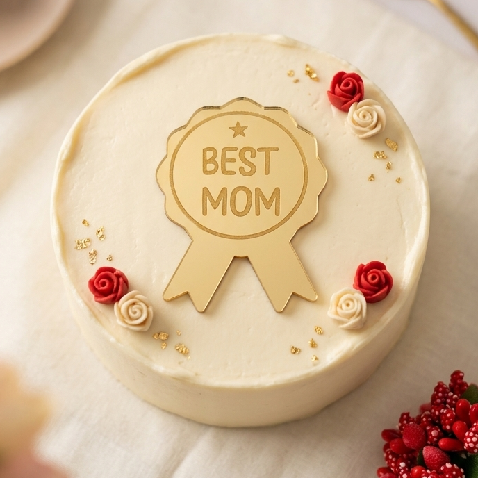 Best Mom Medal Charm