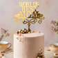 World's Best Mom Cake Topper - MOMCT017