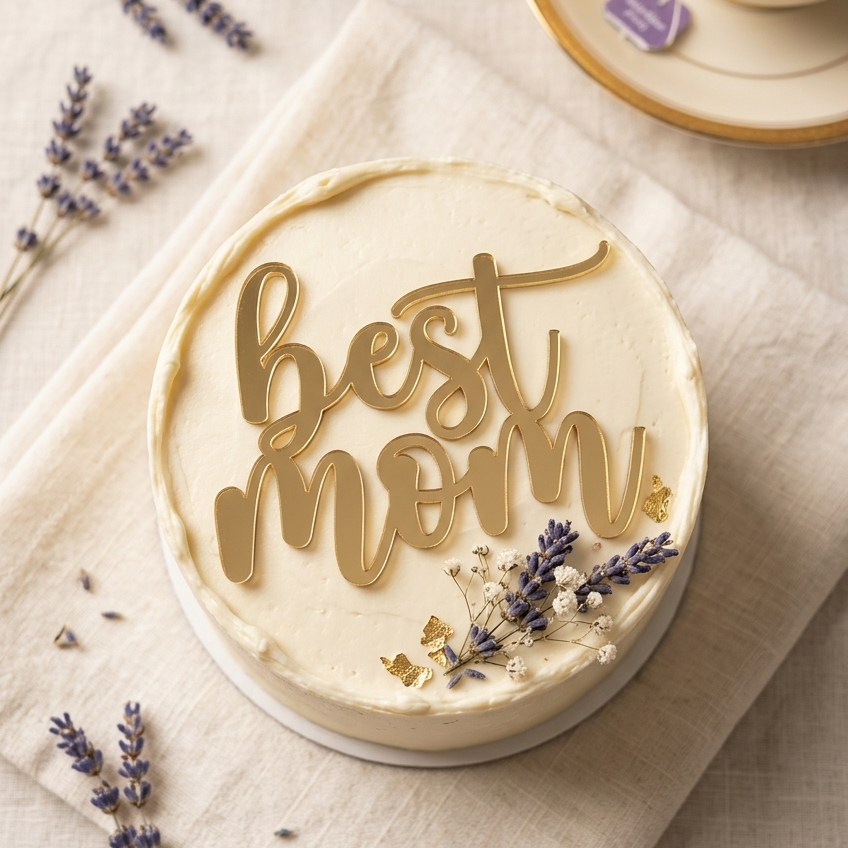 Best Mom Acrylic cutouts for Hampers - 5 PCS