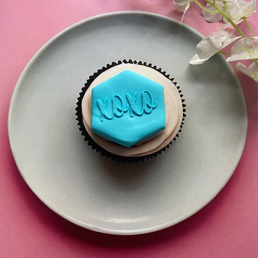 XOXO Debosser / Embosser / Cookie Fondant Stamp