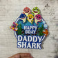 Personalized / Customized Baby Shark Cake Topper with Name and Age