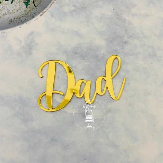 Dad Topper / Dad Cutout / Father's Day Topper