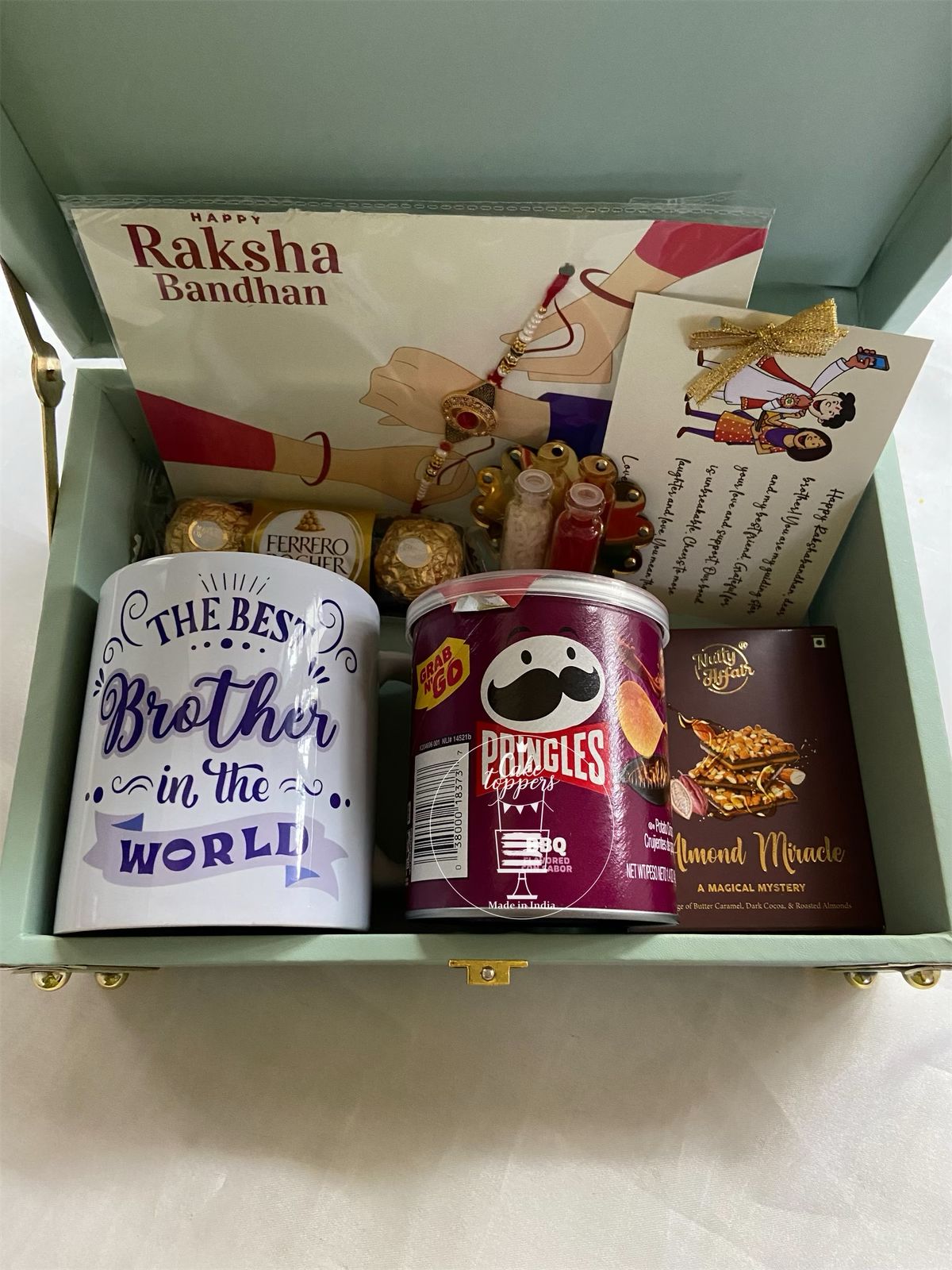 Celebrate Rakshabandhan with our Happy Rakhi Gift Hamper Box for your Beloved Brother!