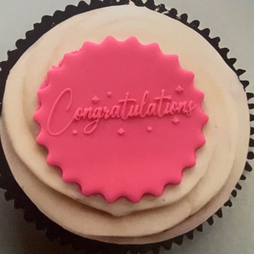 Congratulations Debosser / Embosser / Cookie Fondant Stamp