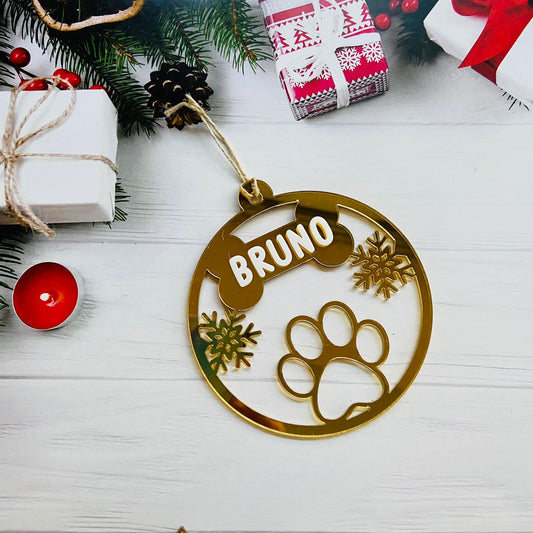 Personalized Christmas Ornament for Pets