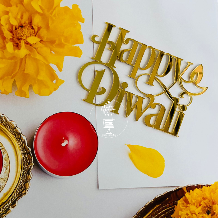 Happy Diwali Acrylic Tag