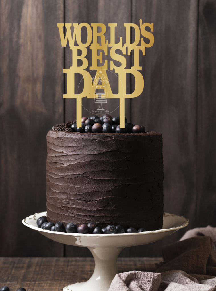 Super Dad Cake Topper 