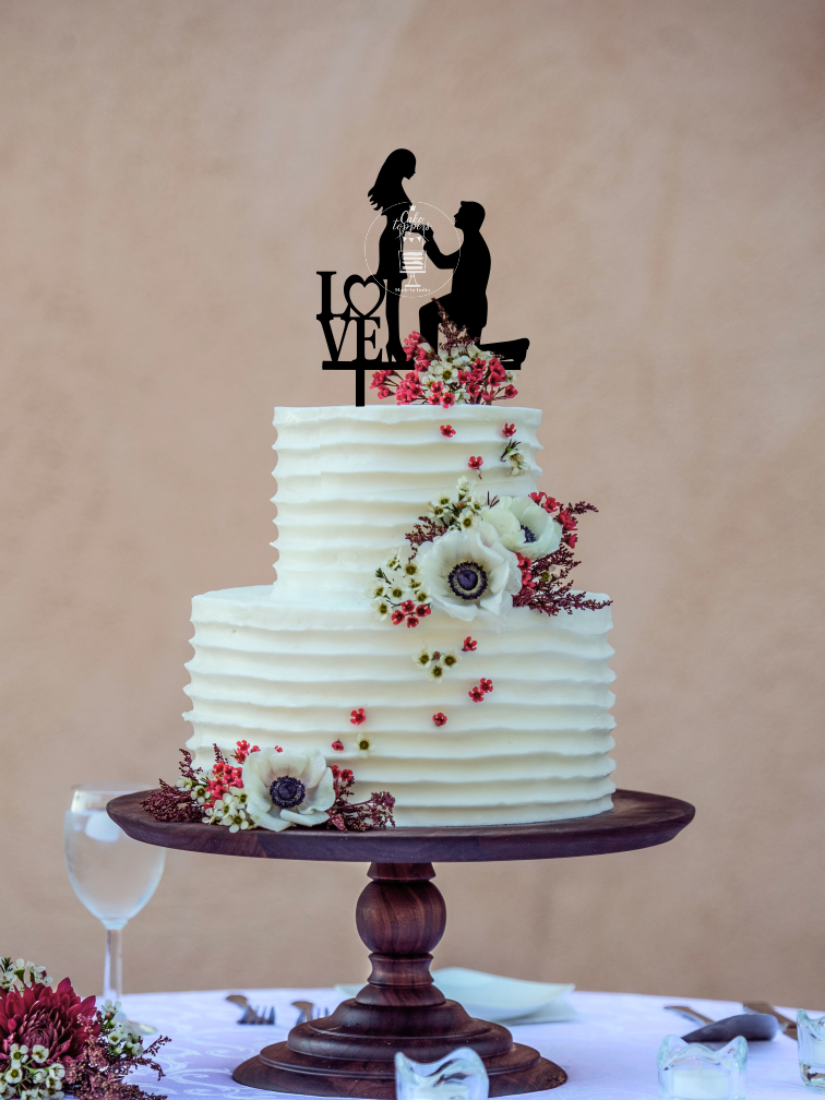 Couple Cake Topper