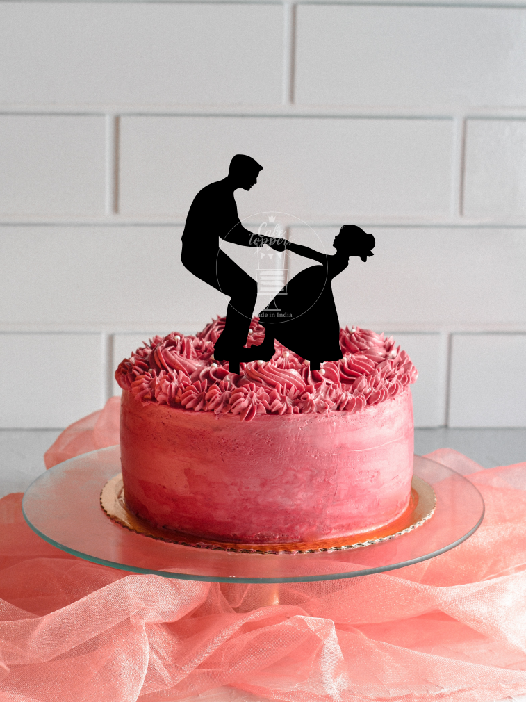 Father Daughter Cake Topper DADCT012 Cake Toppers India father-daughter-cake-topper-dadct012-cake-toppers-india