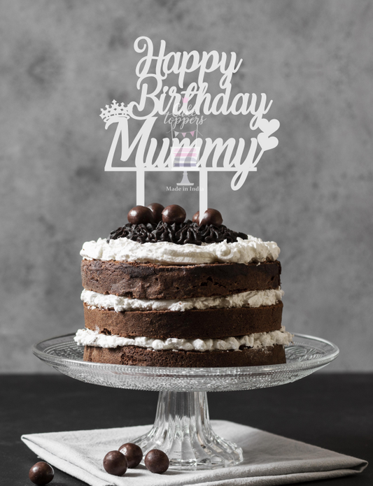 Happy Birthday Mummy Cake Topper
