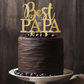 Best Papa Cake Topper 