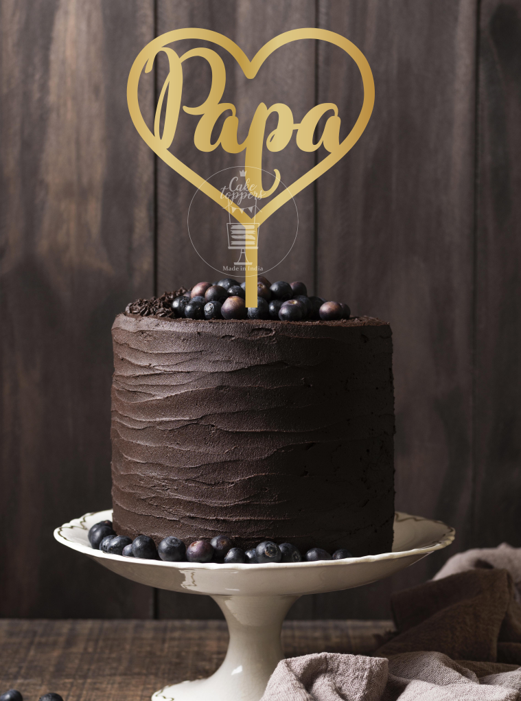 Papa Cake Topper 