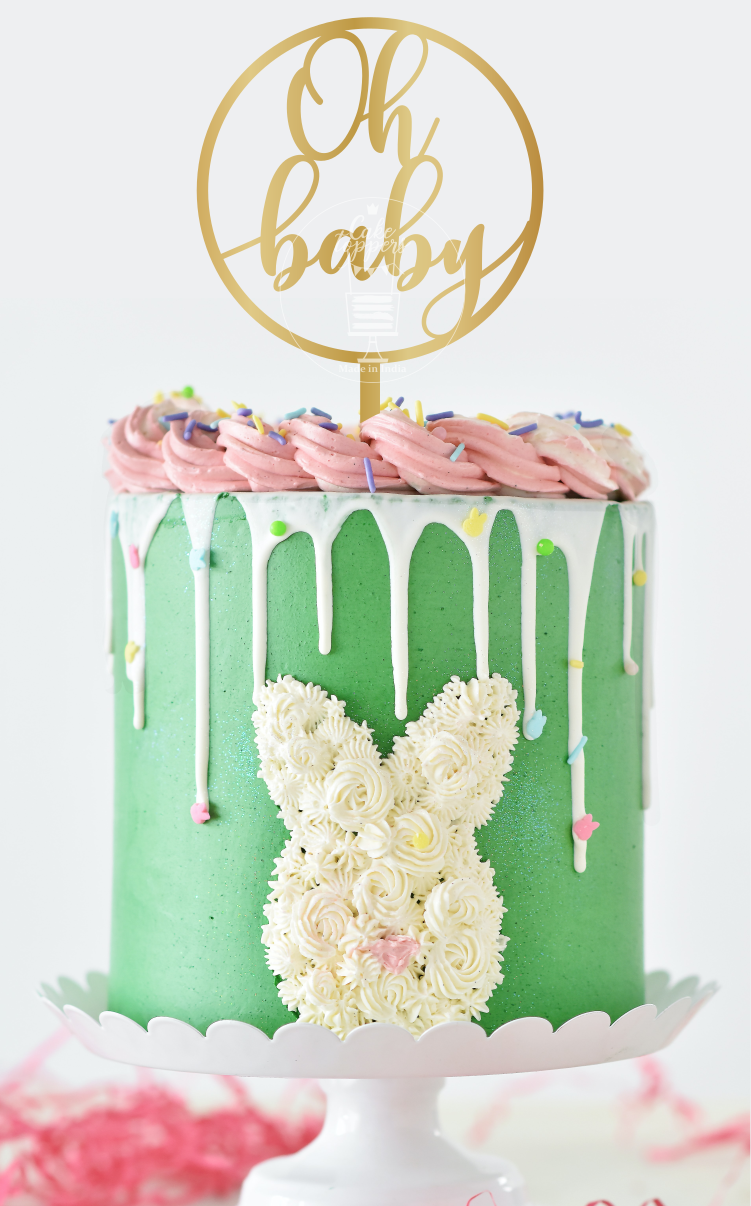 Oh Baby Cake Topper - BSHCT003