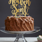 Heaven Sent Cake Topper - HComCT004