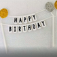 Bunting Happy Birthday Cake Topper