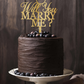 Will You Marry Me Cake Topper - WEDCT007